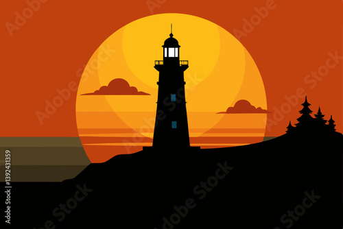 lighthouse on the beach