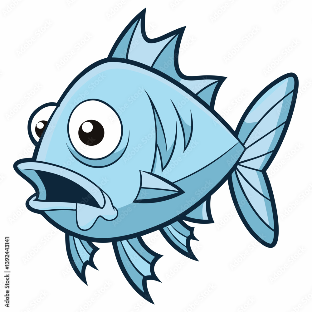 Fototapeta premium fish vector illustration