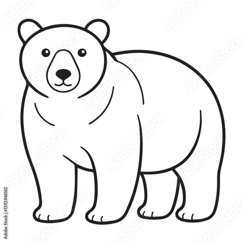 polar bear vector