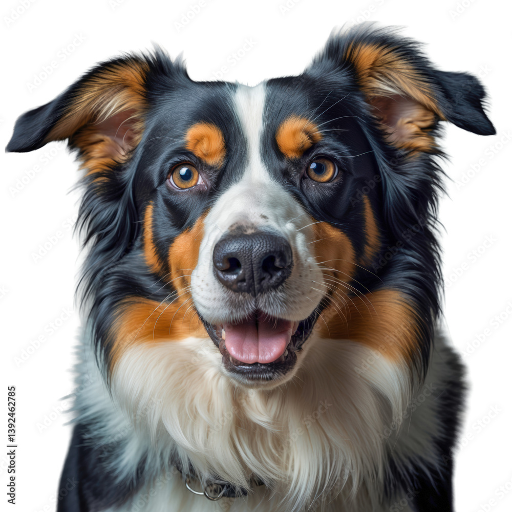 border collie portrait border collie portrait