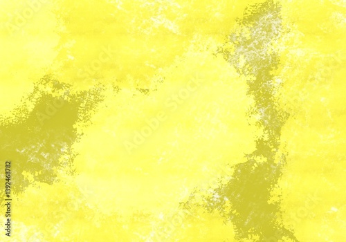 Yellow Grunge Paint Texture Design Background