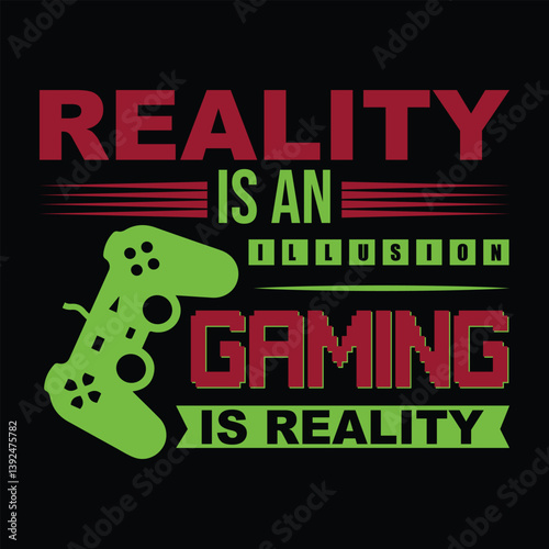 Gaming t shirt design
