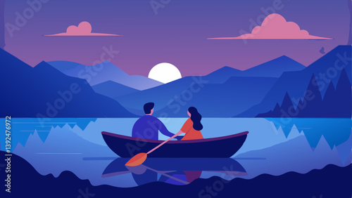 boat on the lake