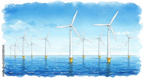 Ocean's Gentle Giants AI Generated