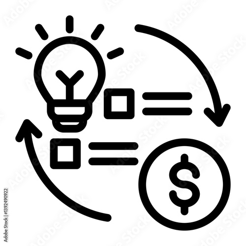 Method Icon Line Style for Startup Business Pack Icon Themes