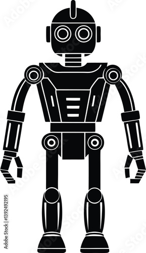 blue screen robot