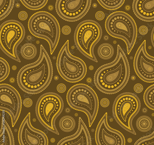 Endless complexity and tranquility colours. Petal twisted and tile retro style. Stroke picture to henna intricate.