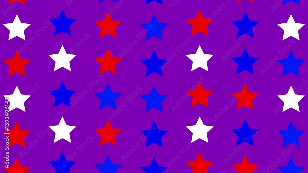 Colorful Star Pattern Background. Colorful Star Pattern Background.
