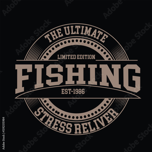 Fishing t shirt design