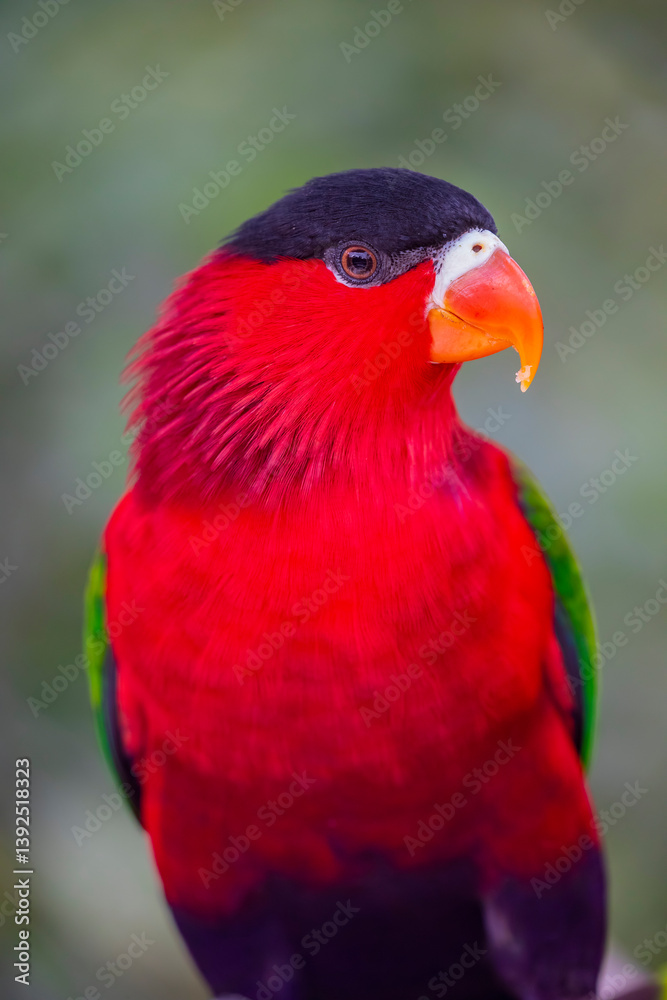 The purple-bellied lory (Lorius hypoinochrous) is a species of parrot in the family Psittaculidae. It is endemic to Papua New Guinea. The purple-bellied lory (Lorius hypoinochrous) is a species of parrot in the family Psittaculidae. It is endemic to Papua New Guinea.