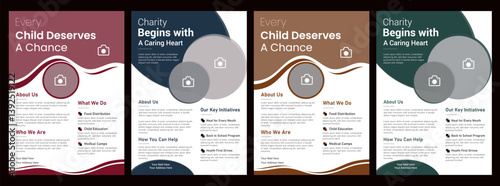 Charity flyer template , charity donation editable social media posts and Flyer, ads banner and volunteer social media post banner template