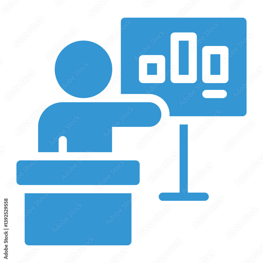 business presentation icon business presentation icon