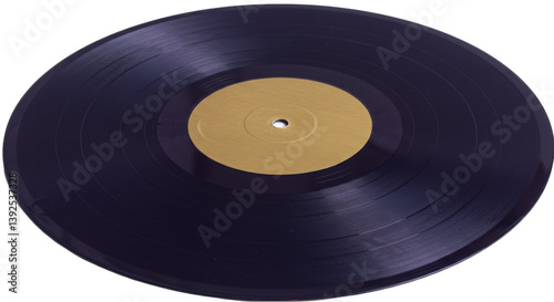 Isolated Vinyl Record