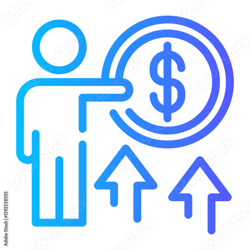 income growth icon