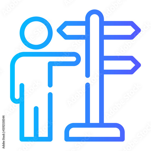 mentoring and career guidance icon