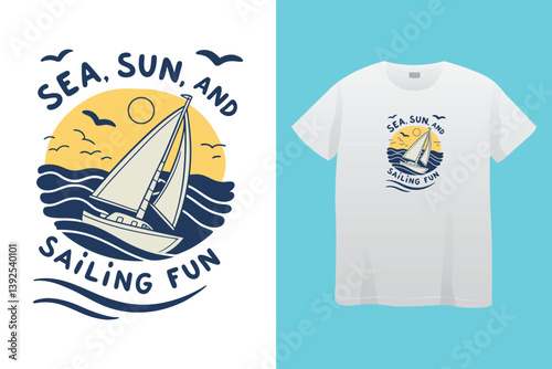 Life is Better At the Lake. T-shirt design. Vector Illustration.