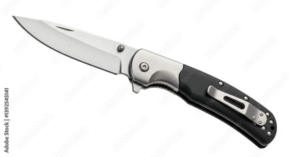 Isolated Folding Knife Isolated Folding Knife