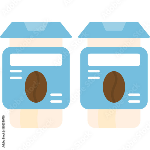 Coffee Cup Icon Vector Element