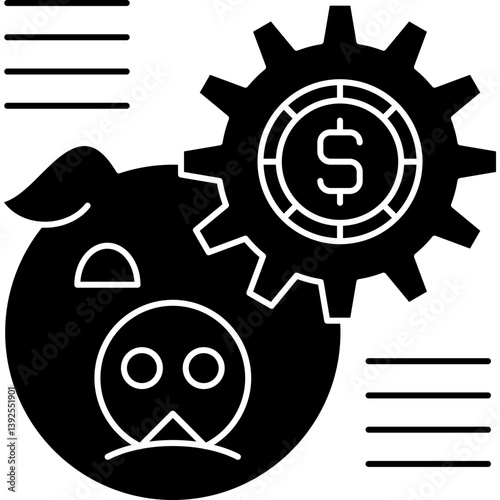 Monetary Icon Vector Element