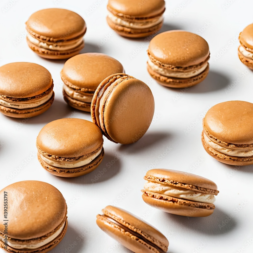 macaroons on a wooden table macaroons on a wooden table