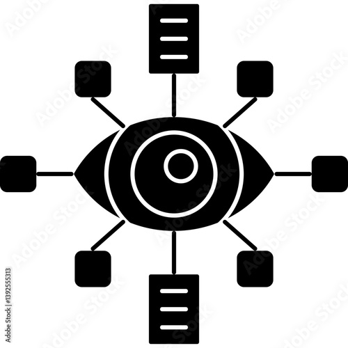 Vision Icon Vector Element