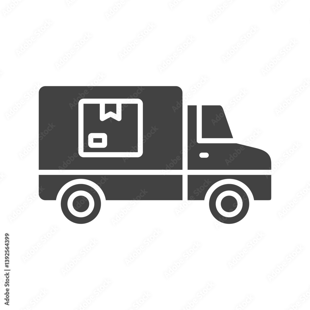 Delivery Bus icon vector image. Suitable for mobile apps, web apps and print media. Delivery Bus icon vector image. Suitable for mobile apps, web apps and print media.