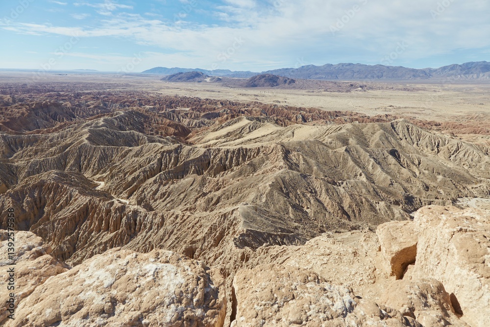 Font's Point at Anza-Borrego Desert State Park Font's Point at Anza-Borrego Desert State Park
