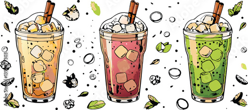Refreshing Iced Summer Beverages Three FruitInfused Drinks
