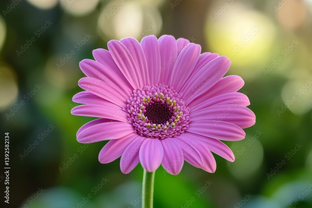 Obraz premium Vibrant Pink Flower Blossom: Nature, Bloom, Petal, Floral, Garden, Spring, Beauty, Plant, Growth, Color