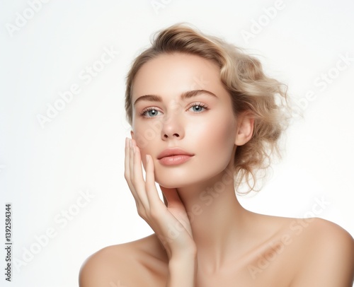 Beautiful woman with flawless skin (1)