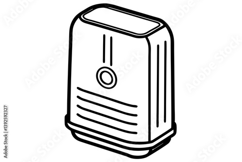 air purifie  silhouette vector silhouette 