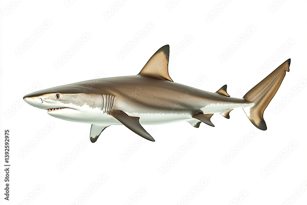 Obraz premium a shark with a very sharp head and sharp teeth