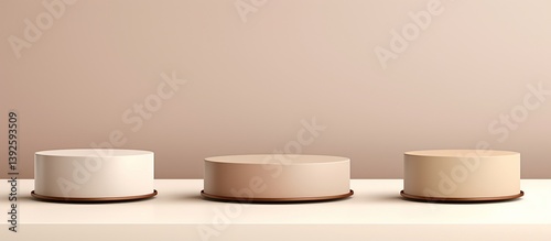 Minimalist Display Podiums
