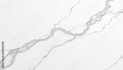 Sleek, white marble texture against a stark white background, smooth, stone