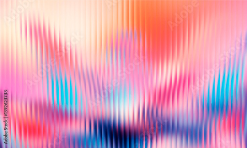Glowing Crystal Vector Illustration with Sparkling Light Effects, Mystical and Abstract Design