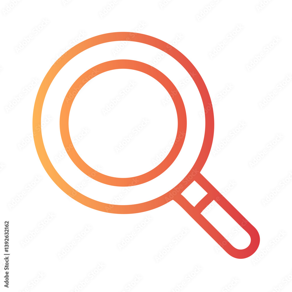 Magnifying Glass Icon Representing Search Function Icon Design Magnifying Glass Icon Representing Search Function Icon Design