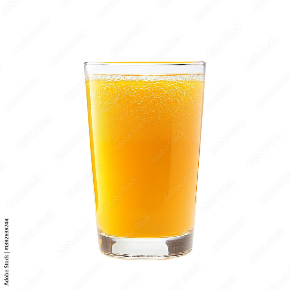 Full glass of Mango Juice and mango isolated on white background By sommai. Full glass of Mango Juice and mango isolated on white background By sommai.