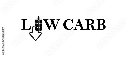 low carb icon	