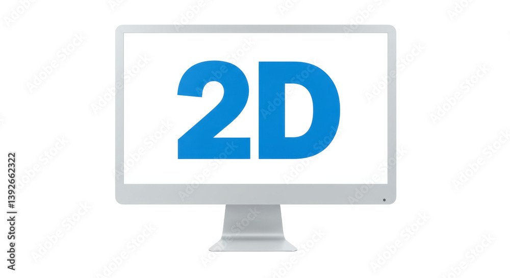 Isolated 2D Monitor Isolated 2D Monitor