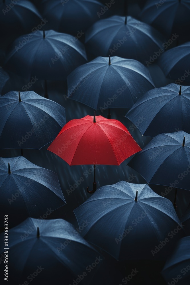 Umbrella. Seamless background. Abstract.