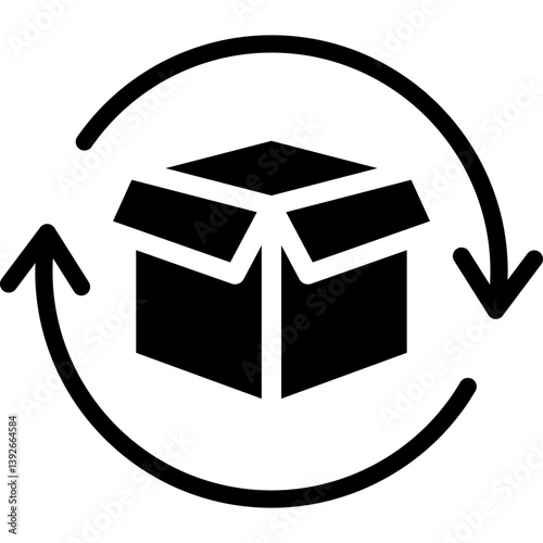 return illustration design with solid