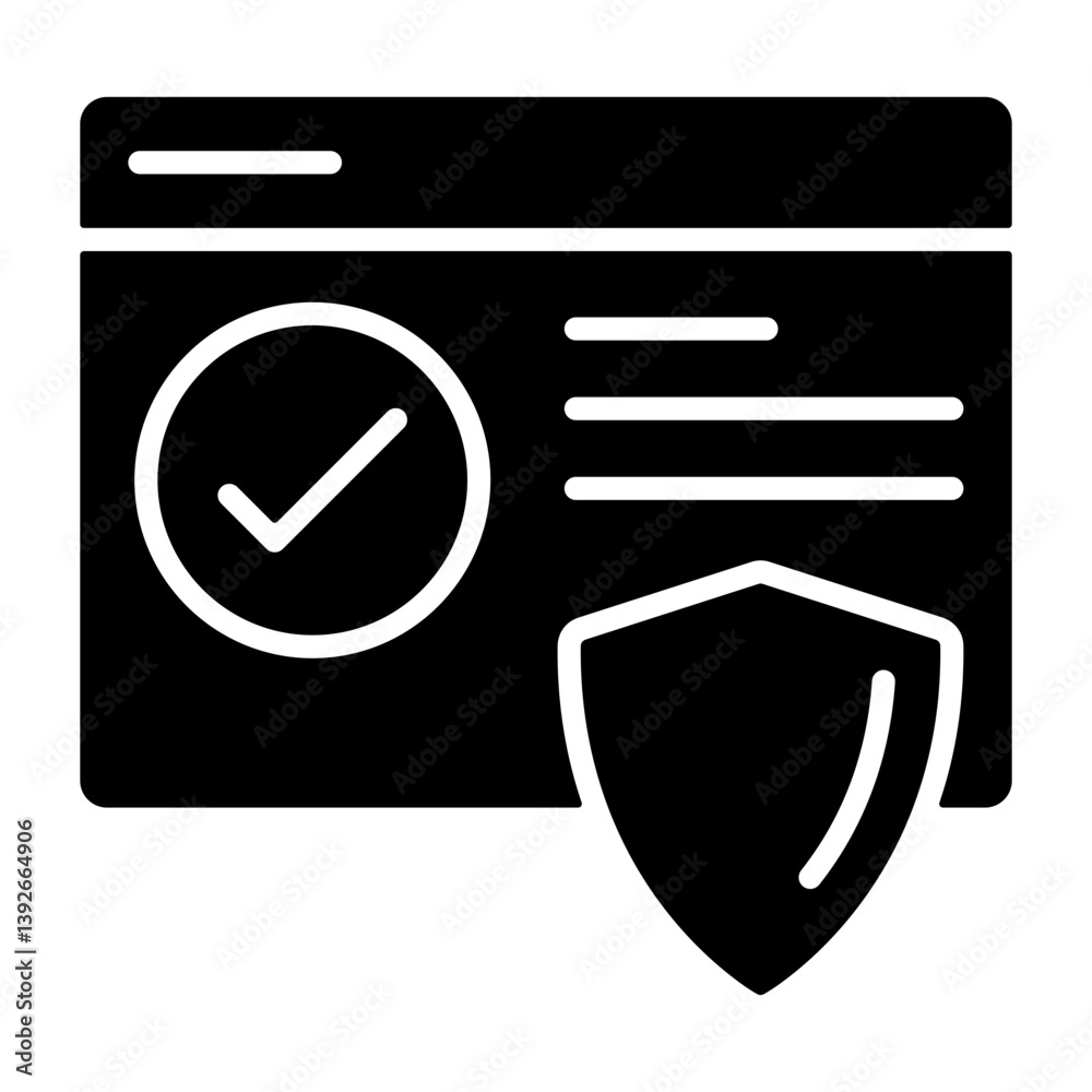 Secure Login Solid Icon Secure Login Solid Icon