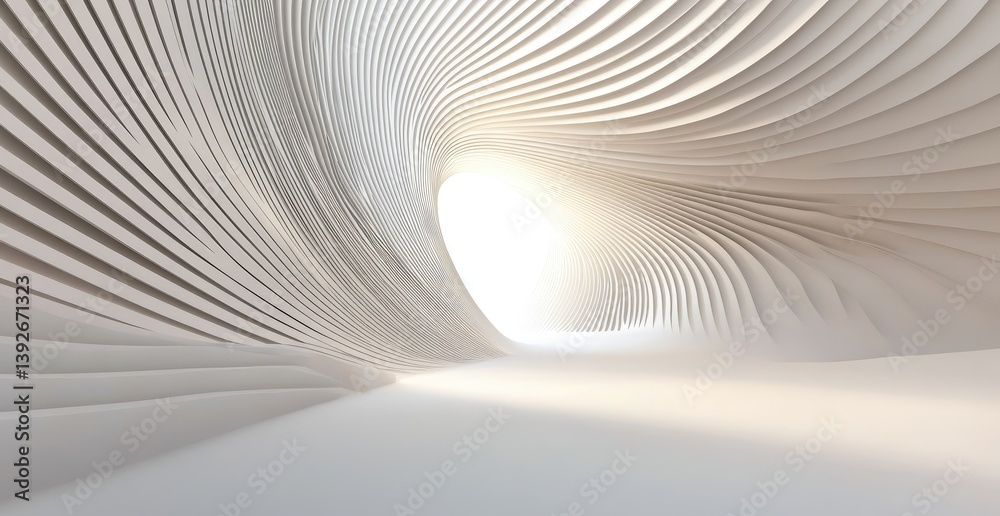 Naklejka premium Abstract architectural interior design (1)