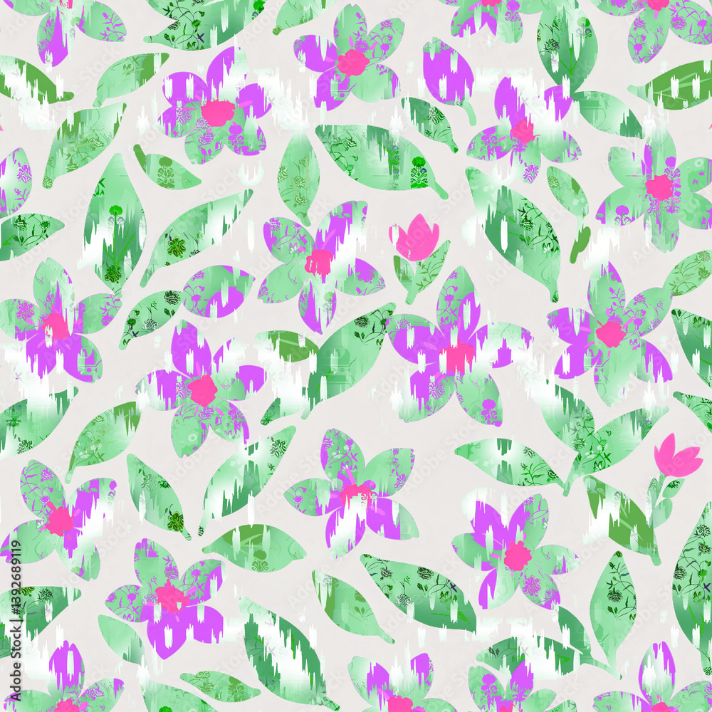 seamless floral pattern seamless floral pattern