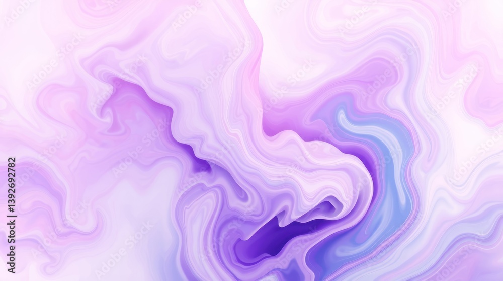 Abstract fluid acrylic swirls in pastel shades Abstract fluid acrylic swirls in pastel shades