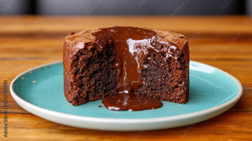 Delicious chocolate lava cake with rich molten chocolate oozing from the center, perfect for dessert lovers and food photography. Delicious chocolate lava cake with rich molten chocolate oozing from the center, perfect for dessert lovers and food photography.