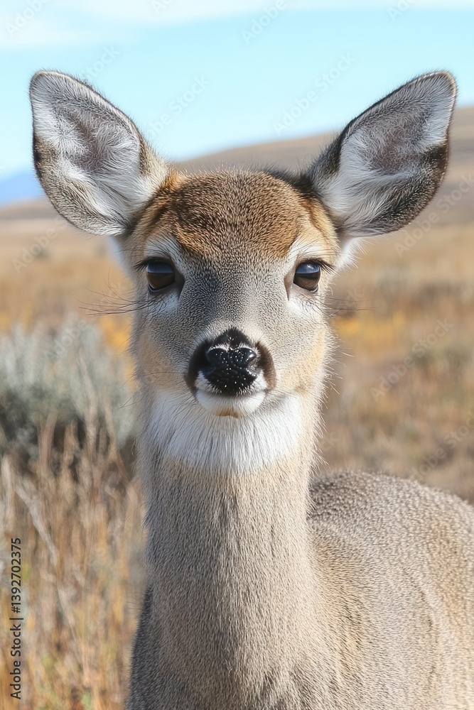 Doe in Autumn Meadow Doe in Autumn Meadow