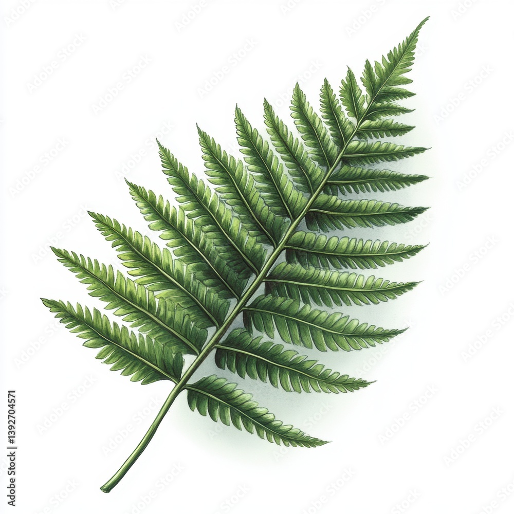 Naklejka premium Lush fresh green Spring leaf