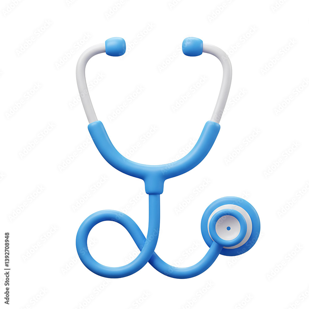 Blue stethoscope isolated on transparent background
Blue stethoscope isolated on transparent background