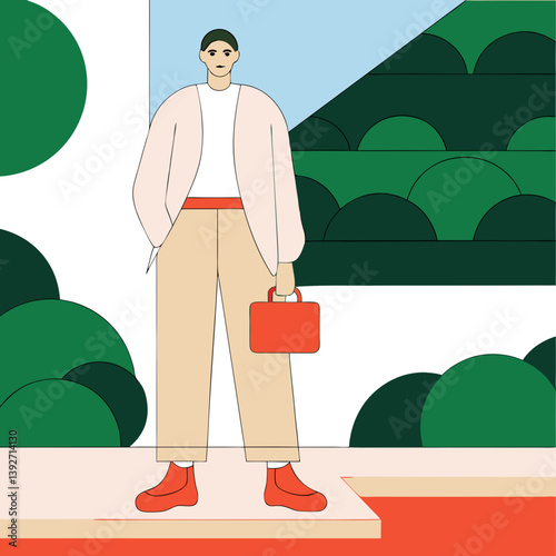 man in the park